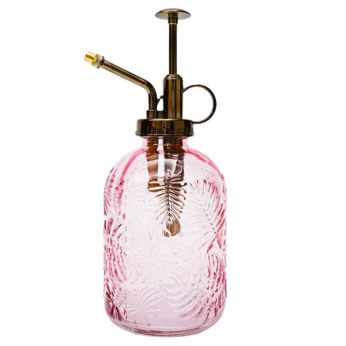 Urban Tropical Water Mister Plant Watering Container Pink 20cm