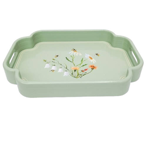 Urban Bee Meadow Tray Home/Kitchen Food Server Sage 35cm 