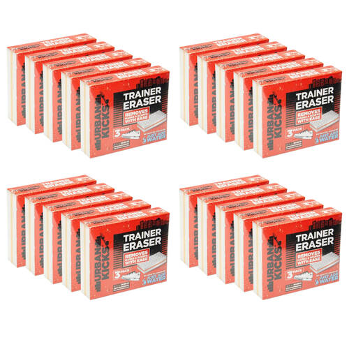 20x 3pc Urban Kicks Trainer Eraser Marks & Scuff Remover Just Add Water Shoe Cleaner