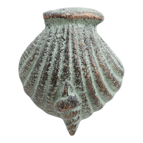 LVD Cast Iron 10.5cm Antique Shell Doorknocker Home Decor