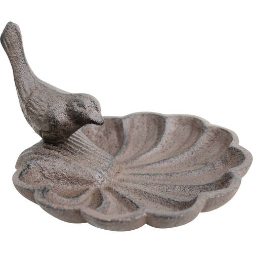 LVD Bird Feeder Outdoor Garden/Patios Decor 15x13.5cm - Scallop