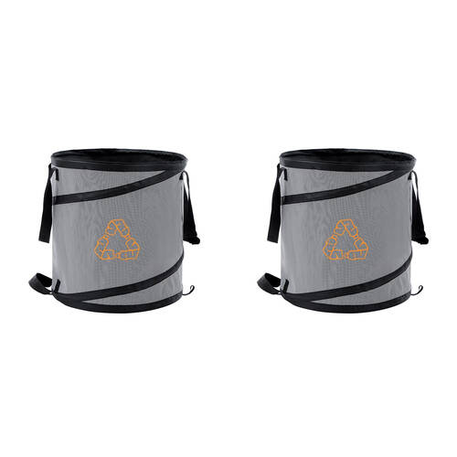 2PK Boxsweden Bottle Recycling Pop Up Storage Bag 85L 46x46x48cm