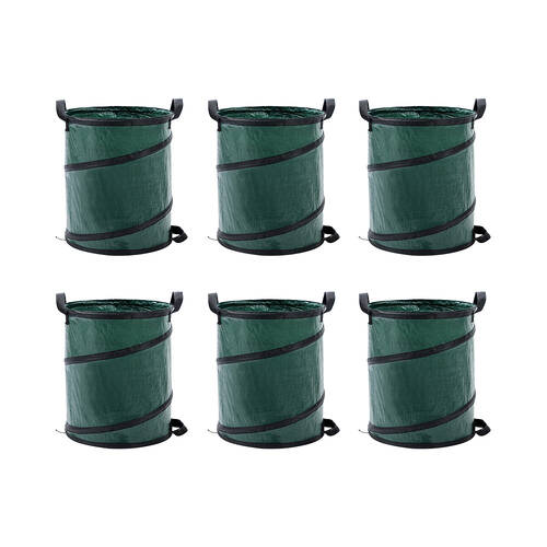 6PK Boxsweden Durable Garden Foldable/Pop Up Bag 98L 47x47x56cm