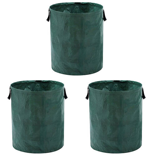 3PK Boxsweden Durable Garden Bag Jumbo 270L 66x66x75.5cm