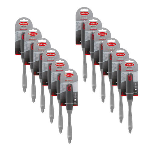 12PK Boxsweden Essential Prime Indoor Grout Cleaning Brush with Soft Grip 25cm