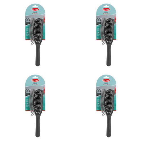 4PK Boxsweden 2-in-1 Prime Versitile Sofa Cleaning Brush Grey