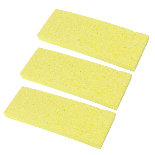 3PK White Glove Squeeze Sponge Mop Cellulose Refill