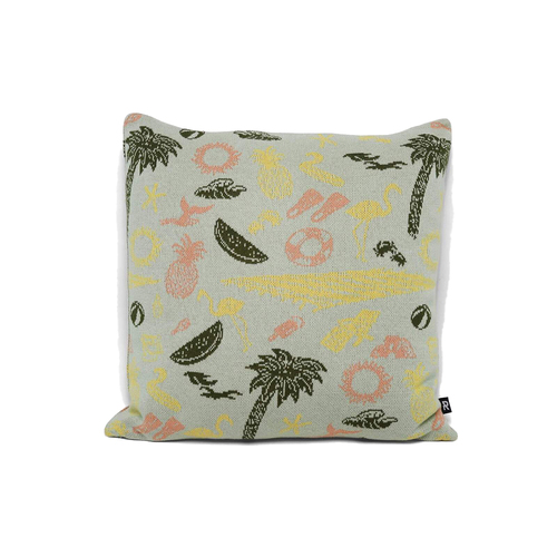 Rayell Kids Cotton 45x45cm Aruba Cushion - Mint Green