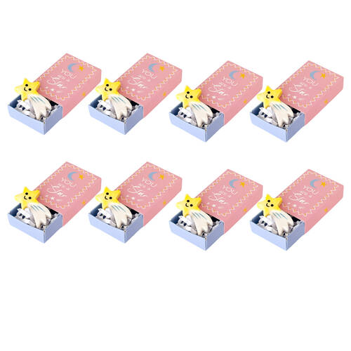 8PK Urban You are a Star Matchbox Memory Gift Keepsake Figurine 5cm Pink