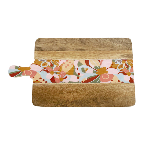 Franki Floral Mango Wood Serving Board Franki Floral Mango Wood Serving Board