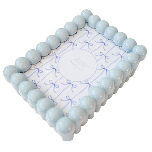 Urban Resin/Wood Lotti Keepsake Frame Box 4x6in 22x18cm Blue