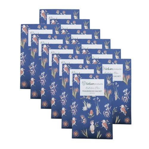 12x Urban 20g Australian Flora Scented Paper Sachet Navy