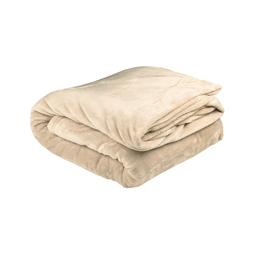 Bambury King Bed Ultraplush Blanket Linen Soft Touch Knitted Home