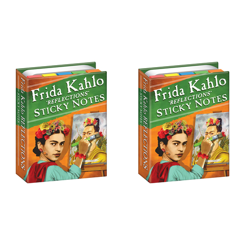 2PK Unemployed Philosophers Guild Sticky Notes 10cm - Frida Reflections
