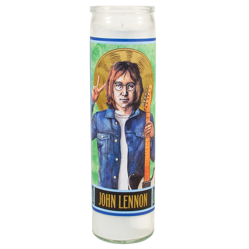 Unemployed Philosophers Guild 20cm Lennon Secular Saint Candle