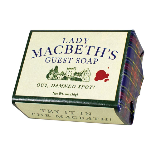 Unemployed Philosophers Guild 56g Body Bar Soap Lady Macbeth's Guest