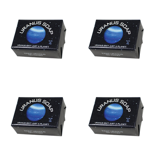 4PK Unemployed Philosophers Guild 56g Body Bar Soap Uranus