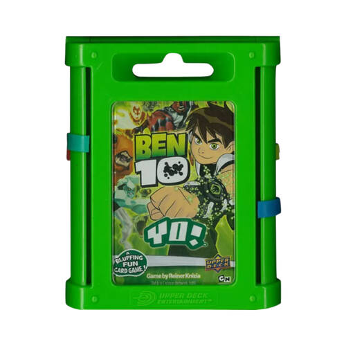 Yo Ben10 Kids Tabletop Card Game w/ Protector Case Green