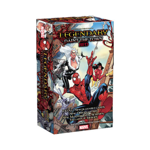 Marvel Paint The Town Red Deck-Building Game Expansion 14y+