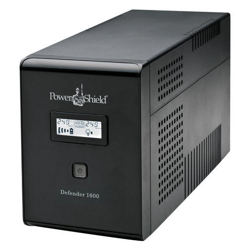 PowerShield 39cm Defender 1600VA/960W UPS w/ AVR For Computer