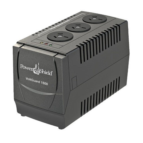 PowerShield VoltGuard 17cm AVR 1500VA/750W w/ Surge Protection Outlet