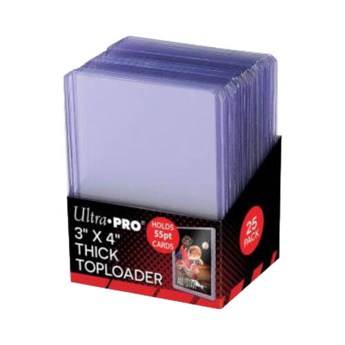 25pc Ultra Pro Top Loader 55pt TCG/CCG Card Sleeve Case Set