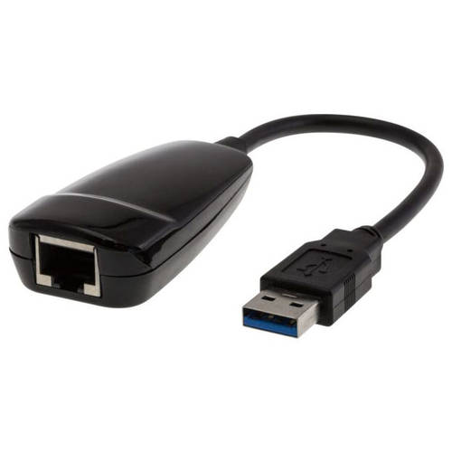 USB Ethernet Adaptor USB 3.0 Plug to RJ45 Socket for PC