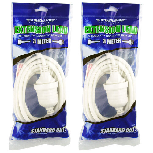 2PK Ultracharge Extension Lead 3M