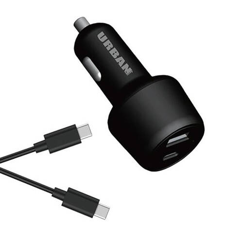 Urban 42W Ultra Fast PD Car Charger w/ 1m Type C Cable