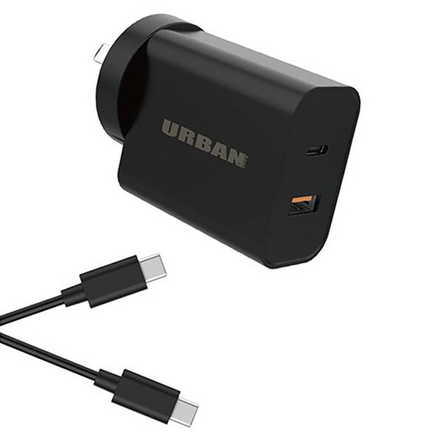 Urban 38W Super Fast PD AC Charger w/ 1m Cable
