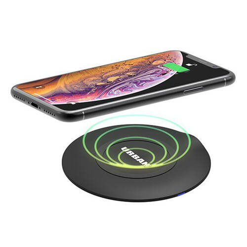 Urban Disc 15W Fast Wireless Qi Charger Pad & 1M Type-C Cable