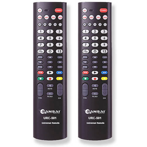 2PK Sansai Universal TV Remote