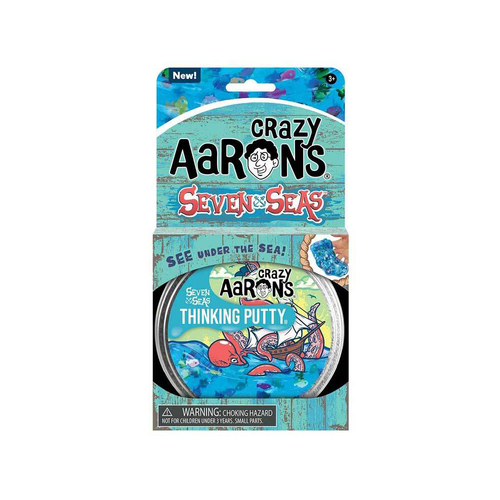 Crazy Aarons Thinking Putty Seven Seas Trendsetters 10cm Toy 3y+