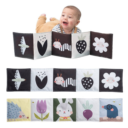 Taf Toys Black and White Soft Sensory Books High-Contrast Baby/Infant 0m+