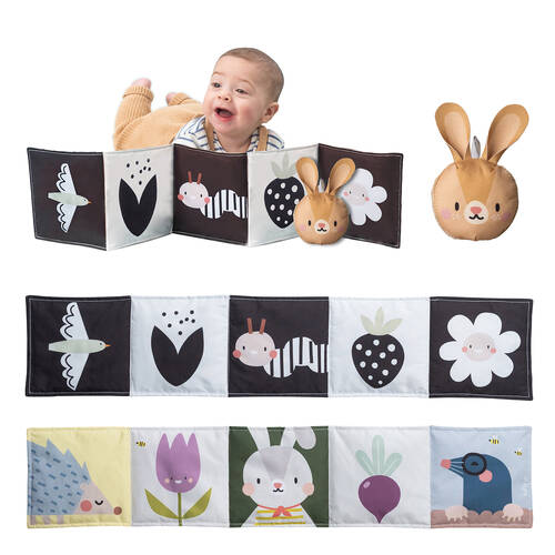 Taf Toys Bunny Pram Book & Toy Set On-the-Go Baby Fun Babies/Infants 0m+