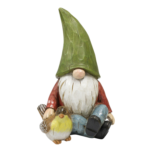 LVD Decorative 26.5cm Resin Gnome & Friend Ornament Decor