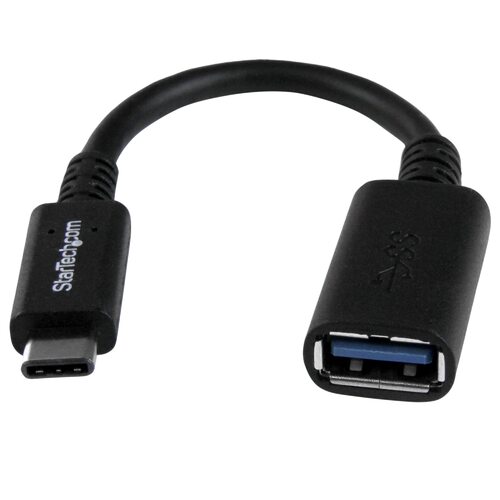 USB C to USB A Adapter Cable M/F - 6in - USB 3.0 - Certified