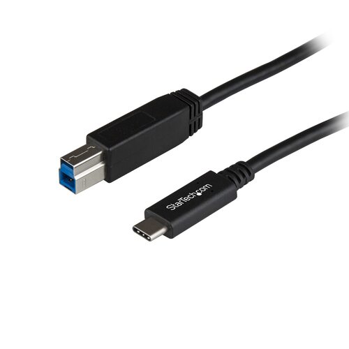 1m 3 ft USB C to USB B Printer Cable - M/M - USB 3.1 10Gbps