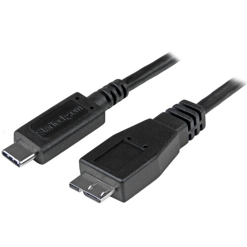 USB-C to Micro-USB Cable - M/M - 0.5 m - USB 3.1 (10Gbps)