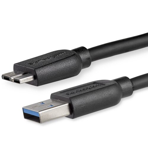 6ft Slim USB 3.0 Micro B Cable - A to Micro B Thin