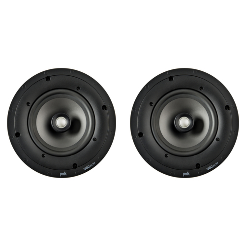 2PK Polk Home Audio AW4060-A V60 Slim In Ceiling Speaker Black