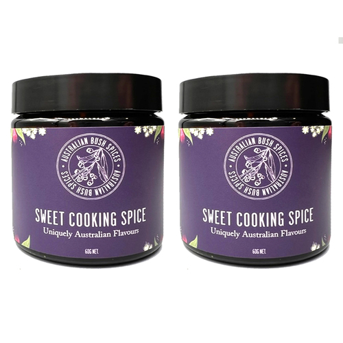 2PK Australian Bush Spices Violet Sweet Cooking Spice 60g