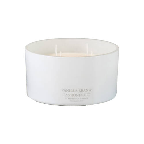 Canningvale XL 4 Wick Soy Wax Candle - Vanilla Bean & Passionfruit