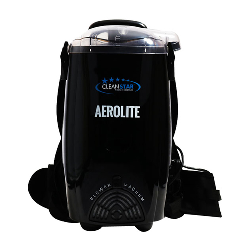 Cleanstar Aerolite 1400W Lightweight Backpack Vacuum - Black