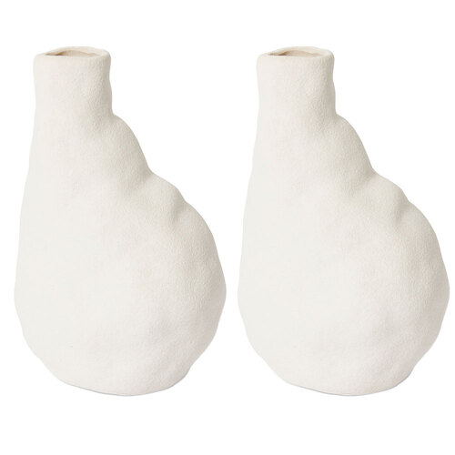 2PK E Style Alwyn Home Decorative Vase - 10 x 9 x 16cm