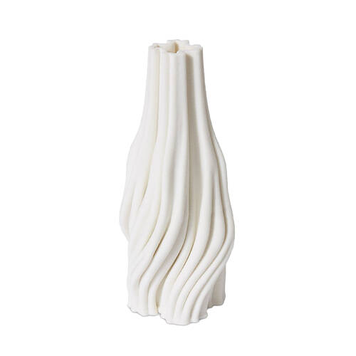E Style Roxy Porcelain/Ceramic Flower Vase Home Decor 20cm - White