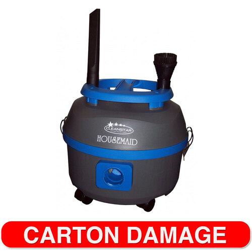 Cleanstar 1200w Housemaid Commercial Dry Vacuum Cleaner with Cloth Filter