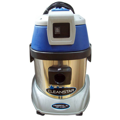 Cleanstar Commercial Vacuum Cleaner 15L Stainless Steel