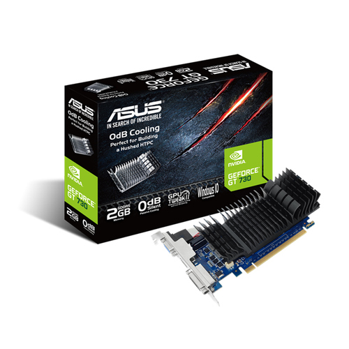 Asus GT730-SL-2GD5-BRK GeForce GT730 Graphics Card 2GB GDDR5