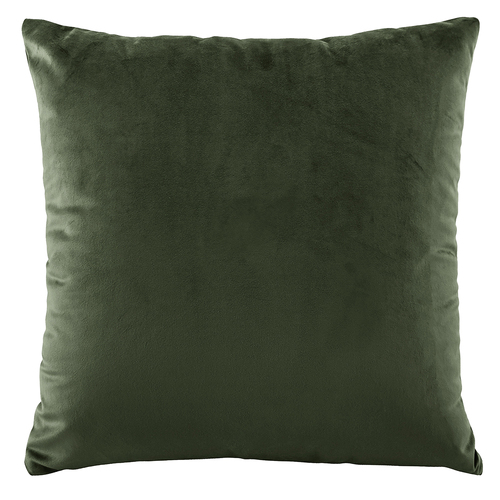 Bianca Vivid Coordinates 65x65cm Velvet European Pillowcase - Forest Green